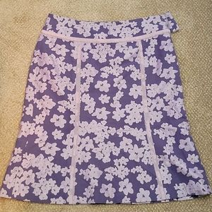 Ann Taylor Floral Skirt